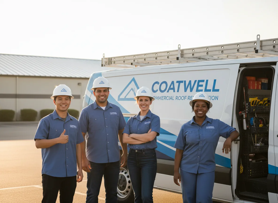Commercial roof coating company in West Springfield, MA